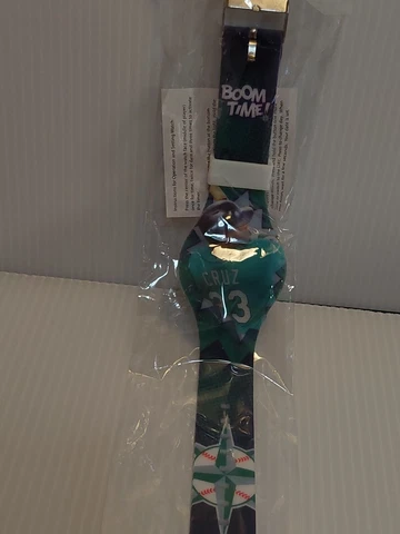 Seattle Mariners Nelson Cruz #23 Digital Watch Boom Time NEW in PKG Cover