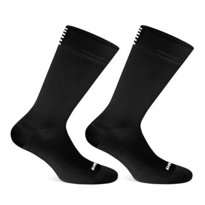 Cycling Socks Men Women Bicycle Bike Riding Sports Ankle Socks XC BMX MTB Black - Image 1 of 4