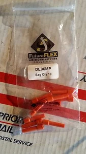 Sumitomo DE06MP Enchufe Tubo Fibra Óptica 6mm Lote de 3 Bolsas - Imagen 1 de 2