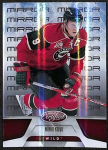 2011 Panini Certified  Mikko Koivu #54 110/199 Mirror Red  Minnesota Wild