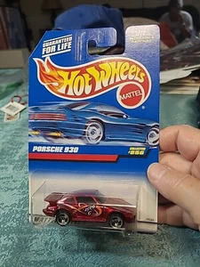 1997 HOT WHEELS Mainline PORSCHE 930 COLLECTOR #856 Red Zero G (UNOPENED) - Picture 1 of 10