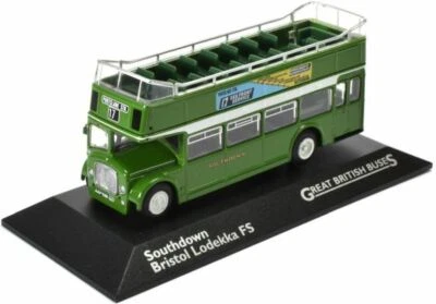 BRISTOL LODEKKA FS MODEL BUS SOUTHDOWN 1:76 SCALE CORGI OOC PORTSLADE OPEN TOP - Image 1 of 2