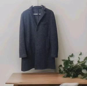 Harris Wharf London Virgin Wool coat Charcoal Heather Size 46 EU - Picture 1 of 10