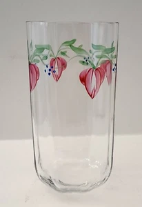 Maja by ORREFORS 7" Vaso da fiore ottagonale dipinto a mano cristallo 2448/23 - Foto 1 di 6