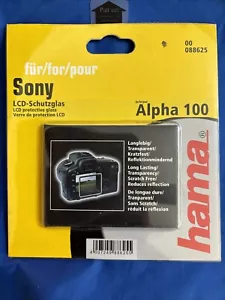 Sony Hama Alpha 100 LCD screen protector Camera - Picture 1 of 1