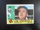 1960 Topps # 267 Jim Marshall Autograph Signed Auto Card (M2) Boston Red Sox