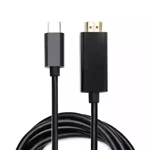 USB-C to HDMI Cable Type-C 4K Adapter For Samsung S23 S22 S21 Ultra S20 S10 Note - Picture 1 of 3