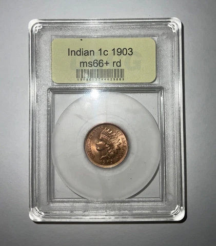 🔥USCG HIGH GRADE RD 1903 INDIAN HEAD CENT Cover