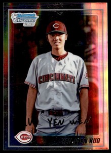 2010 Bowman Chrome Prospects Yen-Wen Kuo Cincinnati Reds #BCP80