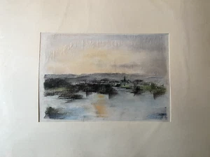 ::FRANZ EHMKE *1928-2018 RDA PINTORES °VISTA DE BRODOWIN BRANDENBURGO SCHORFHEIDE - Imagen 1 de 6
