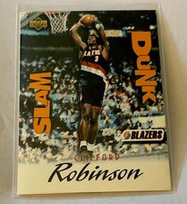1997-98 Upper Deck Nestle Slam Dunk Clifford Robinson #SD31