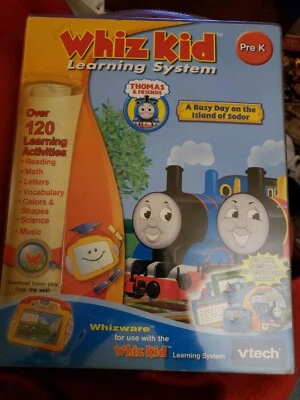 Vtech Whiz Kid Thomas the train & Friends 120 Learning Activities Pre-K new DS3 - Image 1 of 2