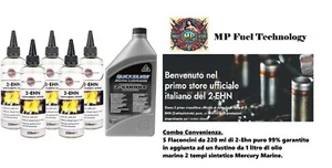 2-ehn 99% Cetano Puro 1,1 L Diesel Booster + Olio Marino 2T Sintetico 1L - Imagen 1 de 5