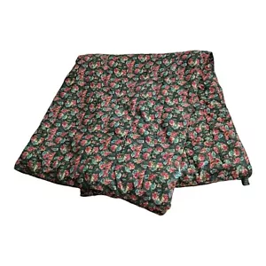 Ralph Lauren Black Label Full/Queen Bistro Dark Floral Print Bettdecke - Bild 1 von 5