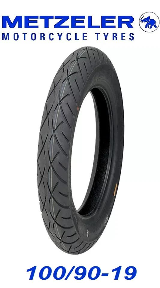 METZELER ME888 FRONT TIRE 100/90-19 KAWASAKI VULCAN 500 750 1500 LTD 450 76-10  - Image 1 of 1