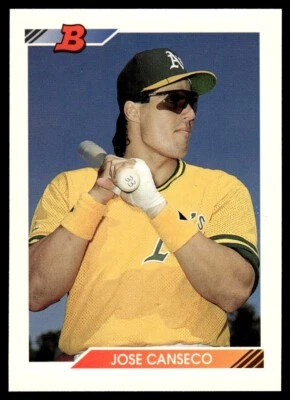 Bowman Jose Canseco Oakland Athletics #600 1992 Foto 1 de 2