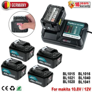 Für Makita Akku 10,8V 12V CXT Ladegerät BL1041B BL1021B BL1020 BL1040B BL1015B - Bild 1 von 30