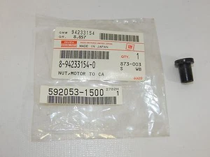 New OEM 1981-1991 Isuzu Trooper Pickup Blower Motor Cap Nut Rubber - Picture 1 of 4