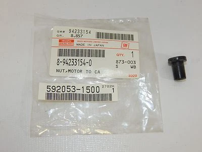 New OEM 1981-1991 Isuzu Trooper Pickup Blower Motor Cap Nut Rubber - Image 1 of 4
