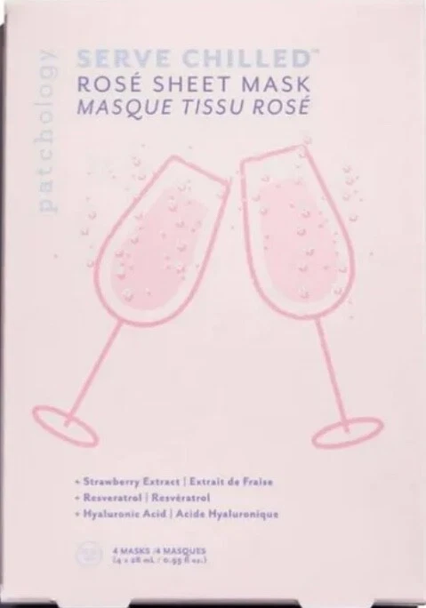 Patchology Serve Chilled Rose Sheet Masks•