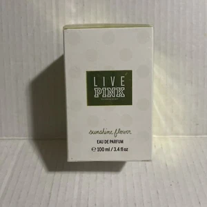 Victoria's Secret Pink Live Pink Sunshine Flower Perfume Eau De Parfum 3.4 oz - Picture 1 of 3