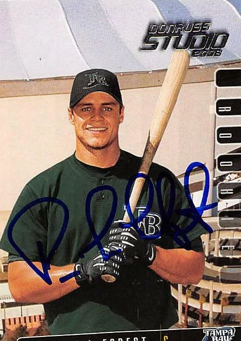 Pete LaForest autographed Baseball Card (Rays) 2003 Donruss Studio #82 Rookie - Image 1 of 1