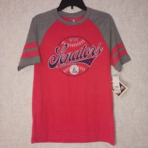Washington Senators T Shirt Mens Size Small Red MLB Cooperstown Collection Tee - Picture 1 of 6