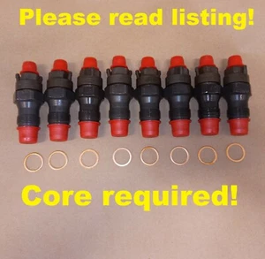 Rebuilt 83-88 6.2l Non Turbo Diesel Fuel Injectors 62 GMC Chevy injection - Picture 1 of 13