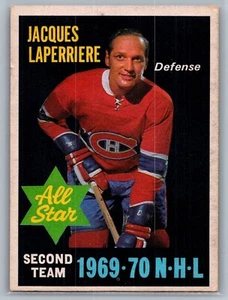 1970-71 O-Pee-Chee - All-Star Jacques Laperriere #245 - Messe *TEXCARDS* - Bild 1 von 2
