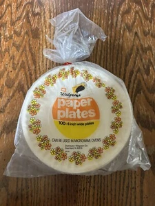 Vintage Party Paper Plates 6” - Picture 1 of 3