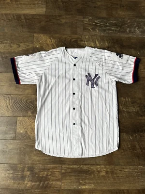 Camiseta Nike de béisbol vintage de los 90 MLB New York Yankees a rayas XL Foto 1 de 4