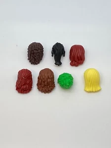 Lego lotto di 7 diverse figure ragazze amiche minifigure pezzi di capelli - Foto 1 di 8