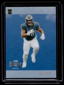 2023 Panini Select Score Throwback Jalen Carter Rookie Philadelphia Eagles - Picture 1 of 2