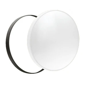 LED Wandlampe Deckenleuchte Ø48,5cm Feuchtraum IP54 schwarz 40W 5300lm warmweiß - Bild 1 von 9