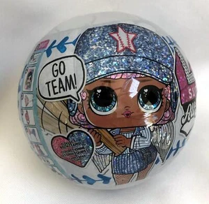 LOL Surprise Sports Series 1 All Stars BB ~ Baseball Blue Sparkly Doll +More New - Picture 1 of 3