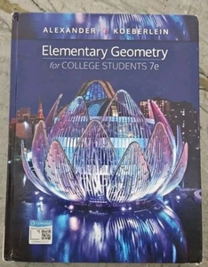 Elementary Geometry for College Students 7e ~ CENGAGE 2020 ~ Koeberlein - Picture 1 of 7