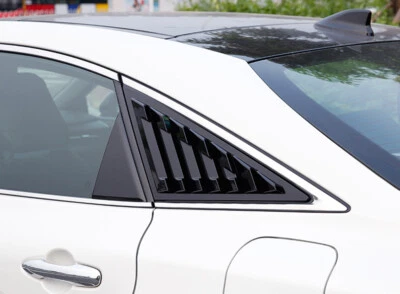 For Toyota Avalon 2019-2022 2Pcs ABS Gloss Black Window Louver Shutter Cover  Foto 1 de 4