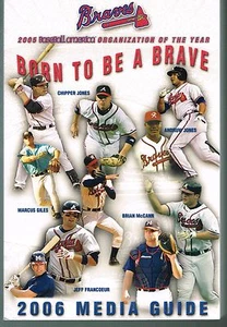 2006 Atlanta Braves Baseball MLB Media GUIDE - Picture 1 of 1