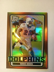 2007 Topps Draft Picks & Prospects DPP Ronnie Brown #13 Refractor #d/250 Free Sh - Picture 1 of 2