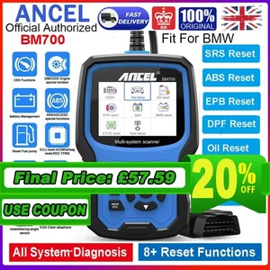 Car OBD2 Scanner Code Reader All Systems DPF EPB ABS SRS OIL Diagnostic Tool - Picture 1 of 13