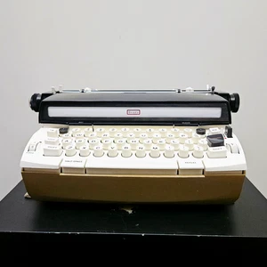 Máquina de escribir Sears Portable Electric Power 12 1973 vintage con estuche FUNCIONA EN MUY BUENA CONDICIÓN EE. UU. - Imagen 1 de 21