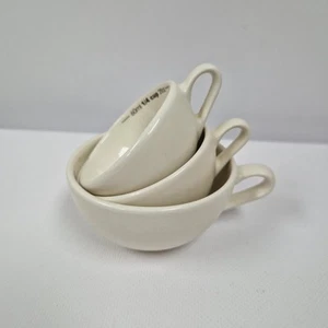 Nigella Lawson Messbecher x 3 Haferflocken Creme Keramik *abgebrochen* Tasse fehlt - Bild 1 von 8
