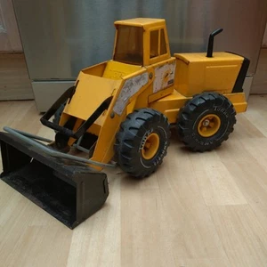 Vintage Mighty Tonka Turbo-Diesel Front Loader Yellow Collectable XMB 975 - Picture 1 of 16