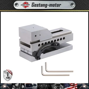 Banco fresa morsa 3'' ganascia utensile sinusoidale rettifica terreno acciaio bloccaggio - Foto 1 di 20