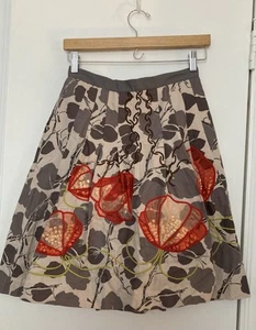 Falda Vintage Anthropologie Floreat Talla 2 Nueva Con Imperfecciones - Imagen 1 de 10