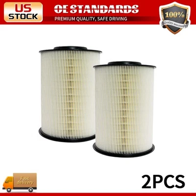 Комплект из 2 первоклассных воздушных фильтров двигателя для Ford Escape Focus Lincoln MKC 2015-2019 - Изображение 1 из 4