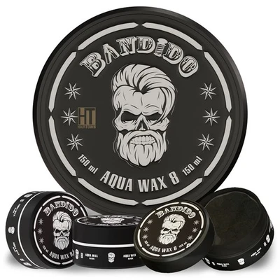 BANDIDO – Aqua Hair Wax Nr. 8 Black 150 ml