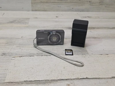 SONY Cyber-shot DSC-W570 Digital Camera 16.1 MP 5x Optical Zoom English Language - Image 1 of 4