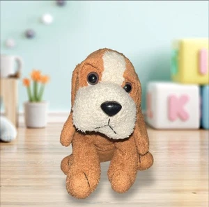 Russ Berrie Bailey Plush Luv Pets Dog Stuffed Chamois Puppy Brown Toy Vintage 6” - Picture 1 of 4