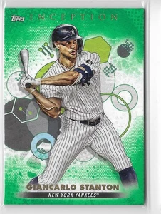 Giancarlo Stanton 2022 Topps Inception #23 Green - Picture 1 of 2